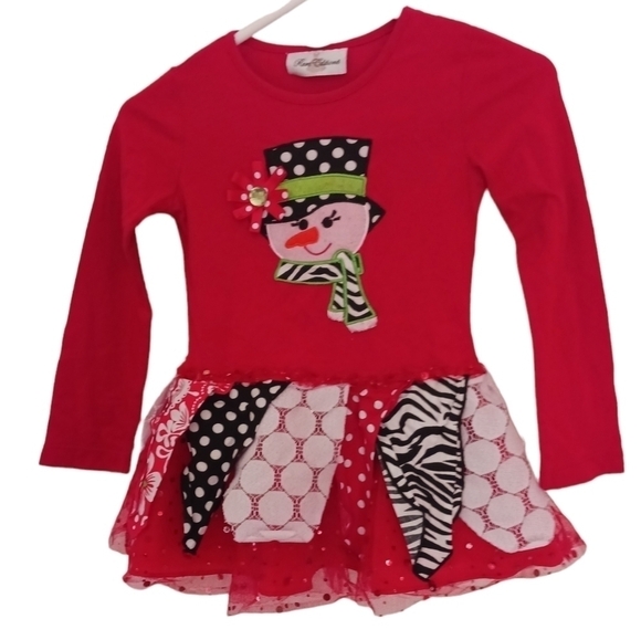 Rare Editions Snowman Dress - Picture 4 of 4